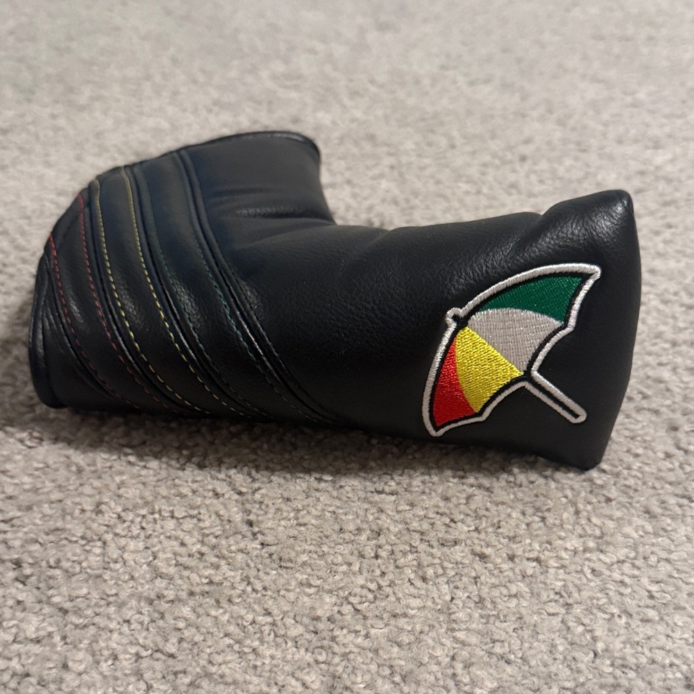 Black BayHill Putter Headcover